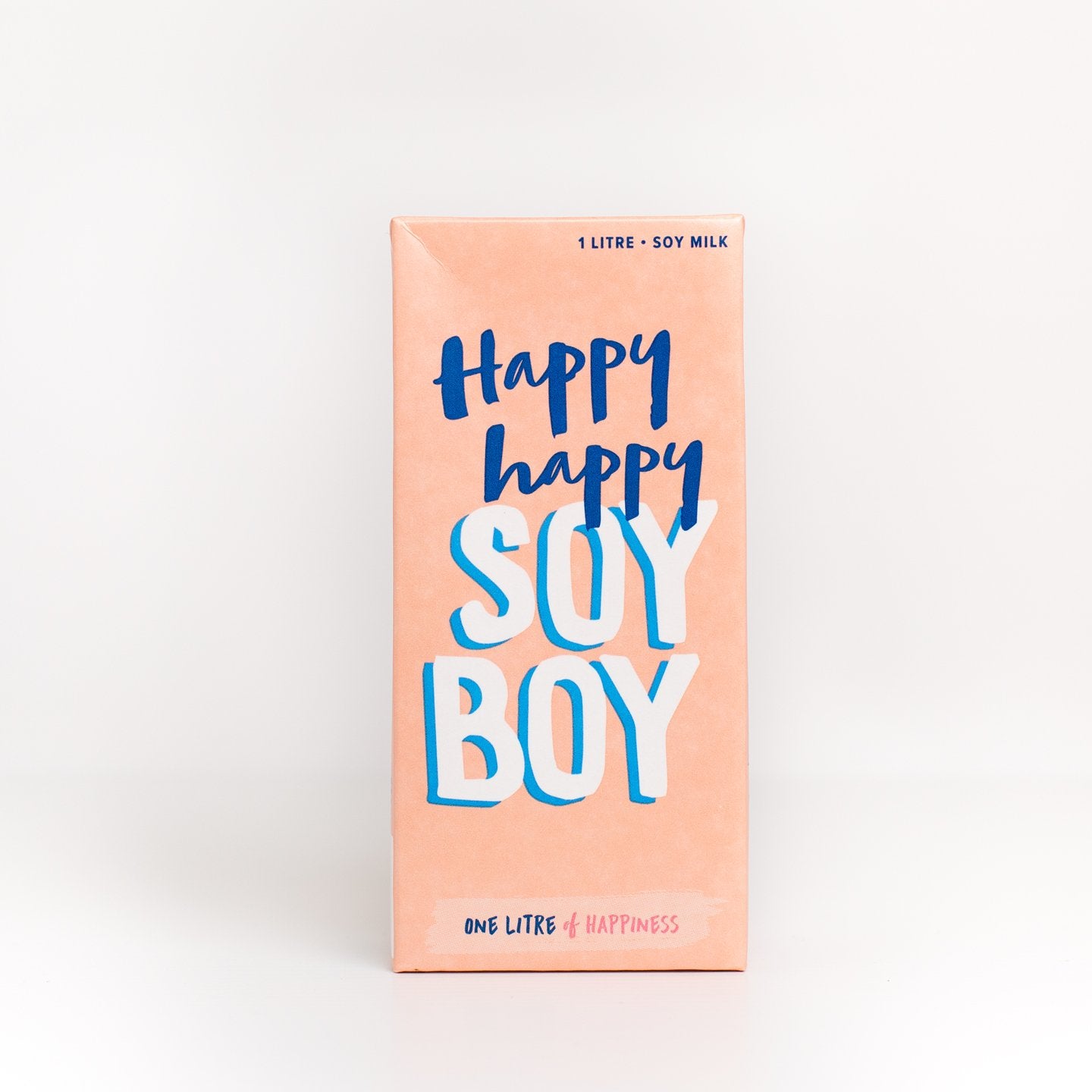 Happy Happy Soy Boy 1L - Orange Locals Only